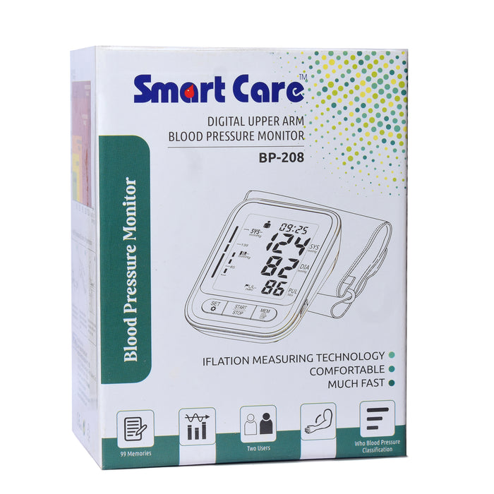 Smartcare Blood Pressure SC-208 New with C-Type Plug and Play Connectivity.