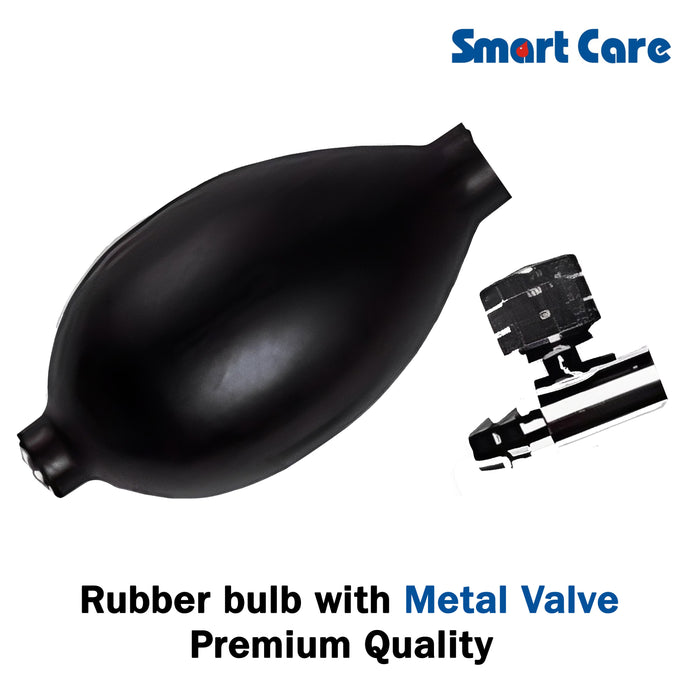 Bulb with Valve Latex Black