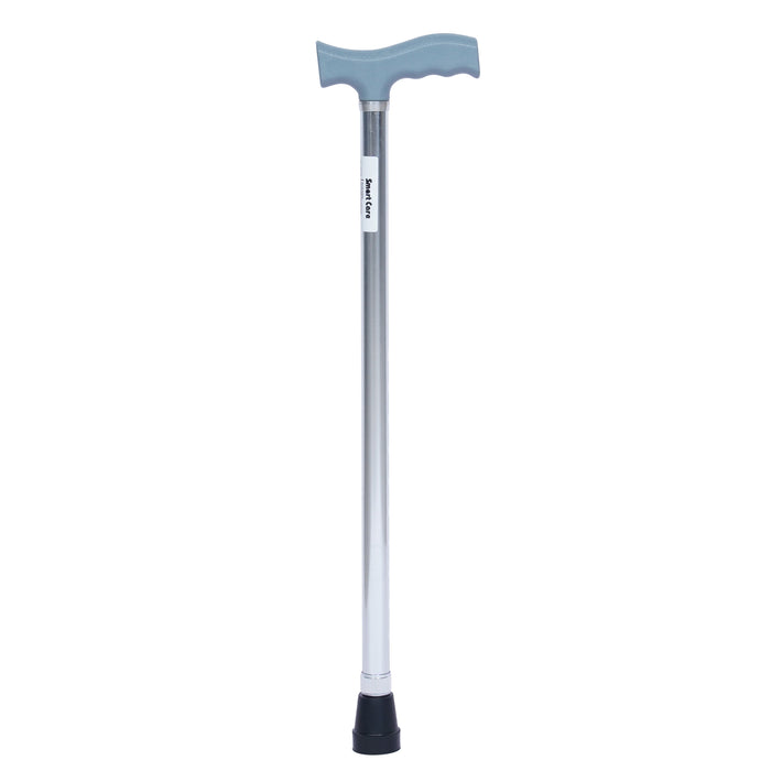 SMARTCARE Adjustable Walking Stick SC-922K | Lightweight Aluminum, 10-Level Height Adjustment (72-92cm), Ergonomic Grip, Non-Slip Base, Anti-Rust, Single-Leg Support