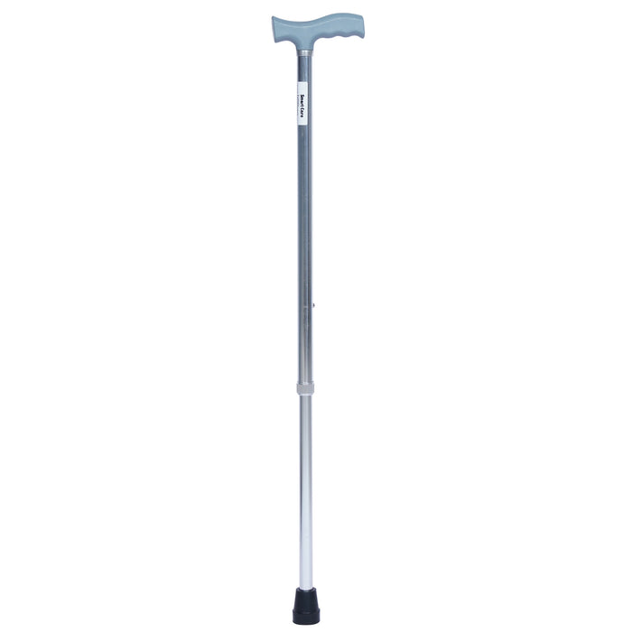 SMARTCARE Adjustable Walking Stick SC-922K | Lightweight Aluminum, 10-Level Height Adjustment (72-92cm), Ergonomic Grip, Non-Slip Base, Anti-Rust, Single-Leg Support