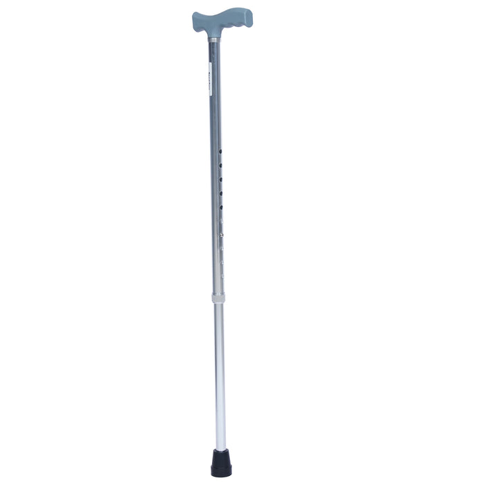 SMARTCARE Adjustable Walking Stick SC-922K | Lightweight Aluminum, 10-Level Height Adjustment (72-92cm), Ergonomic Grip, Non-Slip Base, Anti-Rust, Single-Leg Support