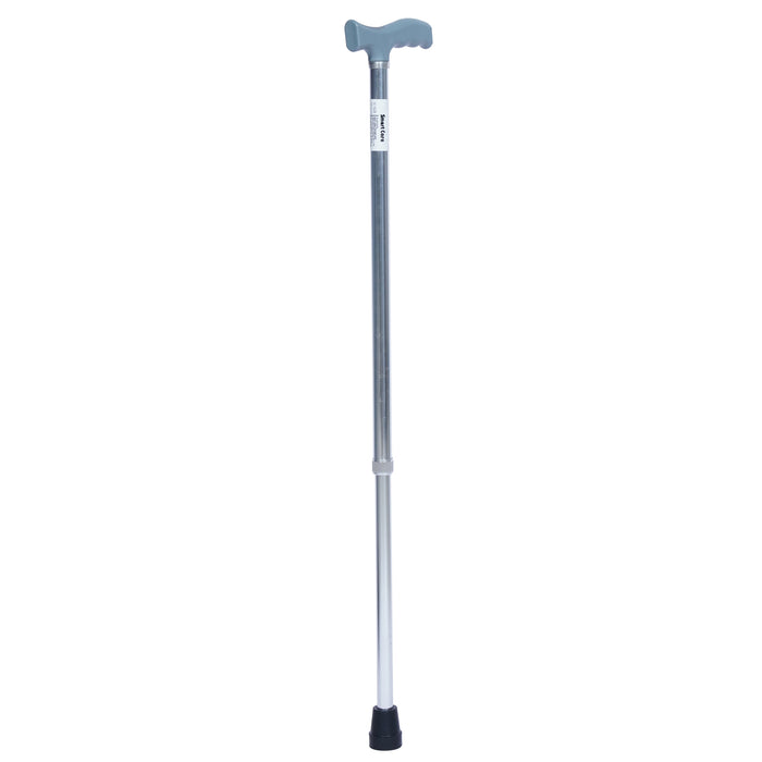 SMARTCARE Adjustable Walking Stick SC-922K | Lightweight Aluminum, 10-Level Height Adjustment (72-92cm), Ergonomic Grip, Non-Slip Base, Anti-Rust, Single-Leg Support
