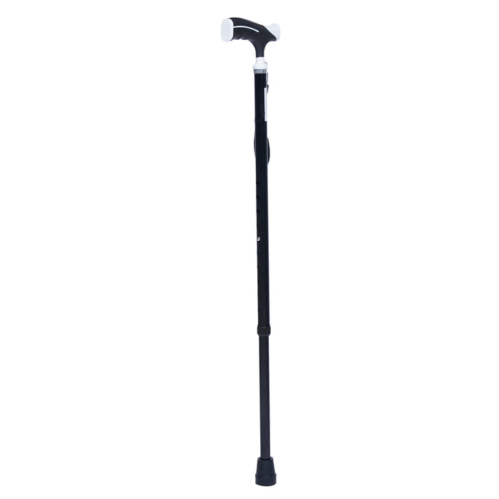 SMARTCARE Adjustable Walking Stick SC-923K | 9-Level Height Adjustment (74.5-97cm), Ergonomic Grip, Anti-Slip Base, Durable Aluminum Alloy, 100kg Load Capacity