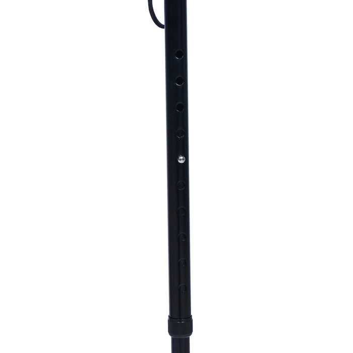 SMARTCARE Adjustable Walking Stick SC-923K | 9-Level Height Adjustment (74.5-97cm), Ergonomic Grip, Anti-Slip Base, Durable Aluminum Alloy, 100kg Load Capacity