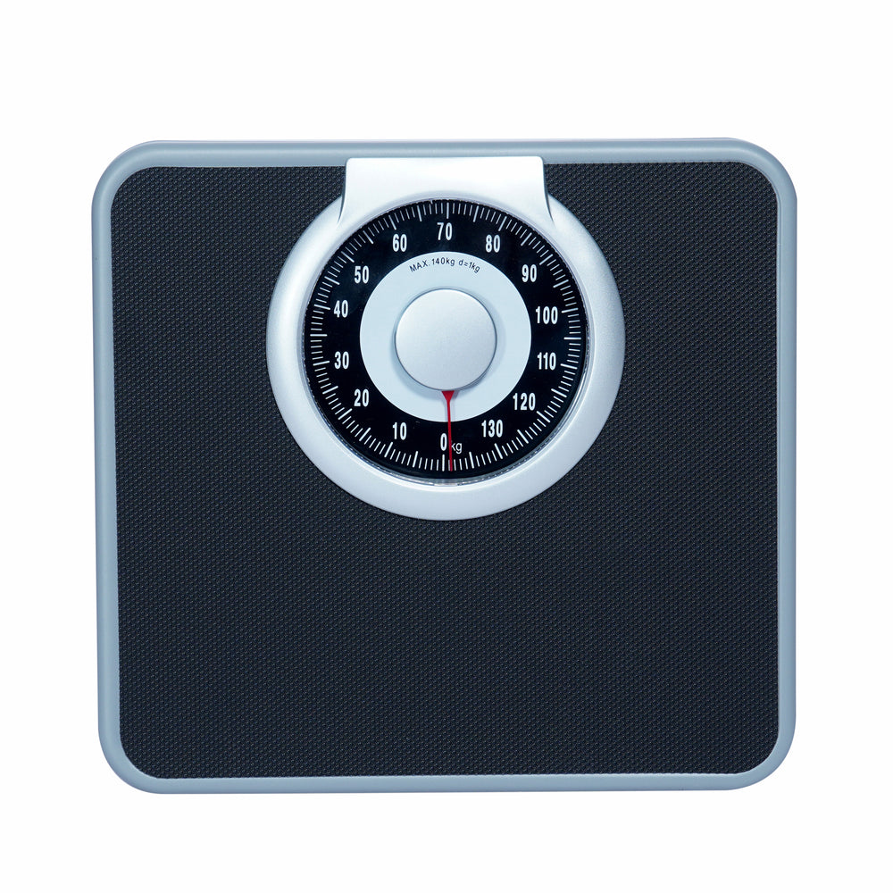 SMARTCARE Mechanical Bathroom Scale SC-808B | High-Precision Analog Weighing Scale with 140kg Capacity, Easy-to-Read Dial & Durable Non-Slip Platform