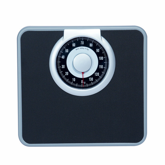 SMARTCARE Mechanical Bathroom Scale SC-808B | High-Precision Analog Weighing Scale with 140kg Capacity, Easy-to-Read Dial & Durable Non-Slip Platform