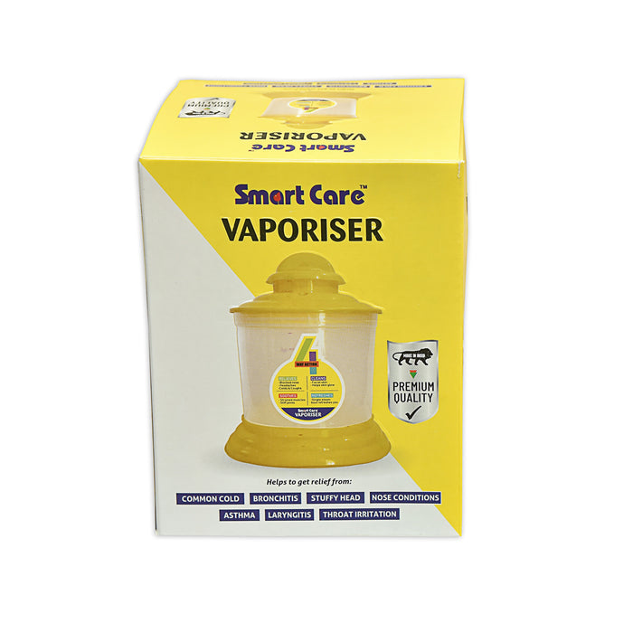 SMARTCARE Electric Steam Vaporizer – Portable, Lightweight, and Multi-Purpose for Cough, Cold, Skin Care, and Muscle Relief - Ideal for Home Use, Sinus Relief, and Comfortable Breathing