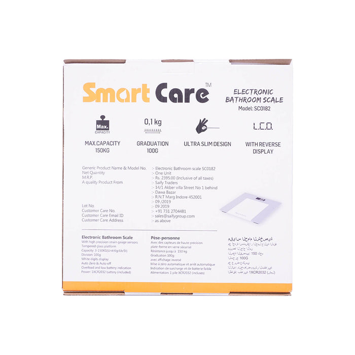 Digital Weight Scale Glasstop SC0182