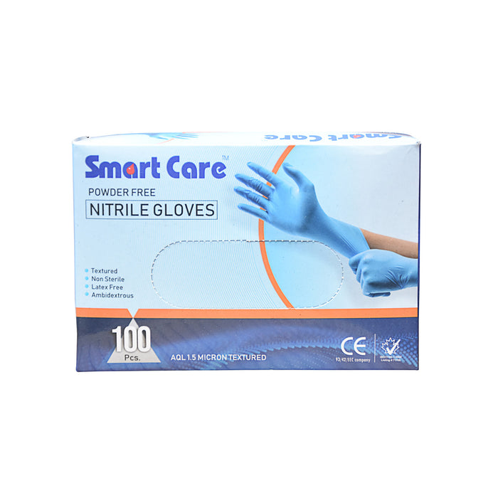 Smart Care Nitrile Gloves 100 Pieces Extra Small