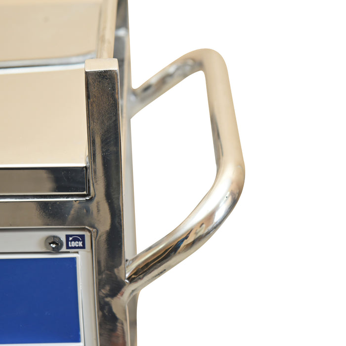 Smart Care Medicine Trolley Deluxe S.S