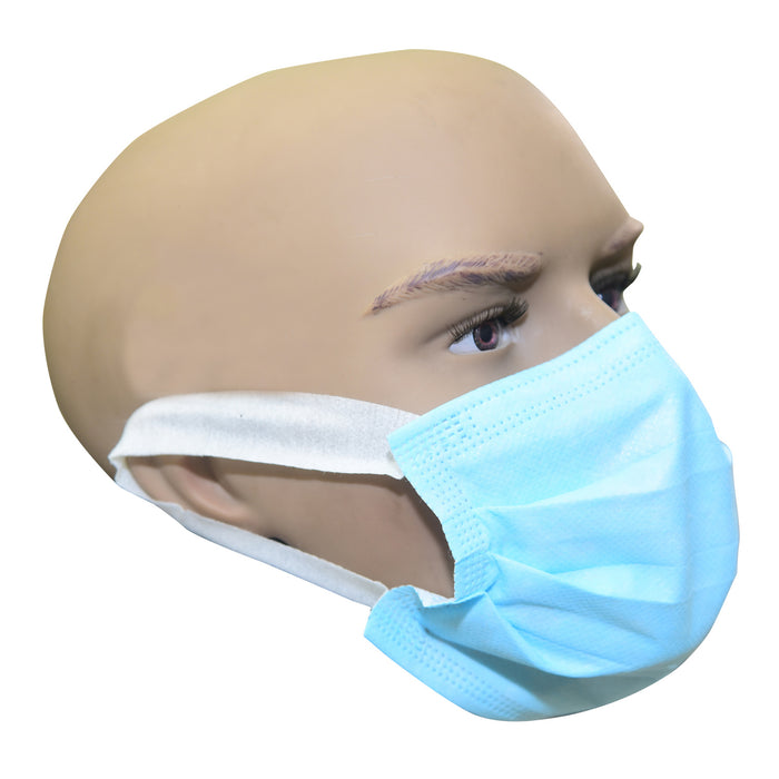 Smart Care Disposable Face Mask 3 Ply Soft Ear Loop 100 Pieces | 3 Ply Disposable Built-IN Nose Pin Face Mask
