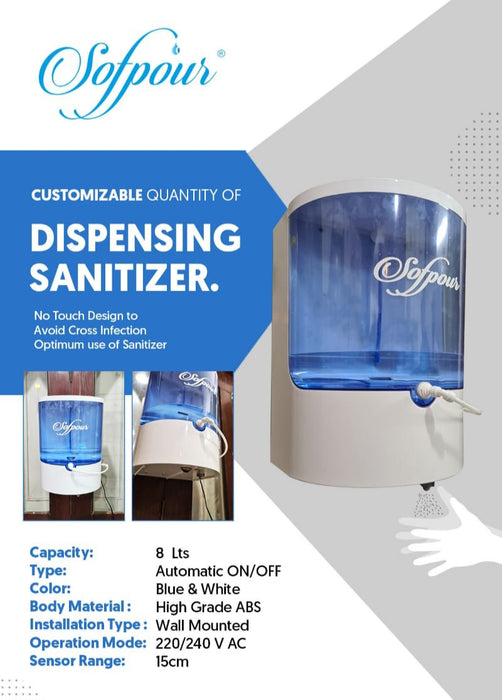 SANITIZER DISPENSER MACHINE AUTOMATIC