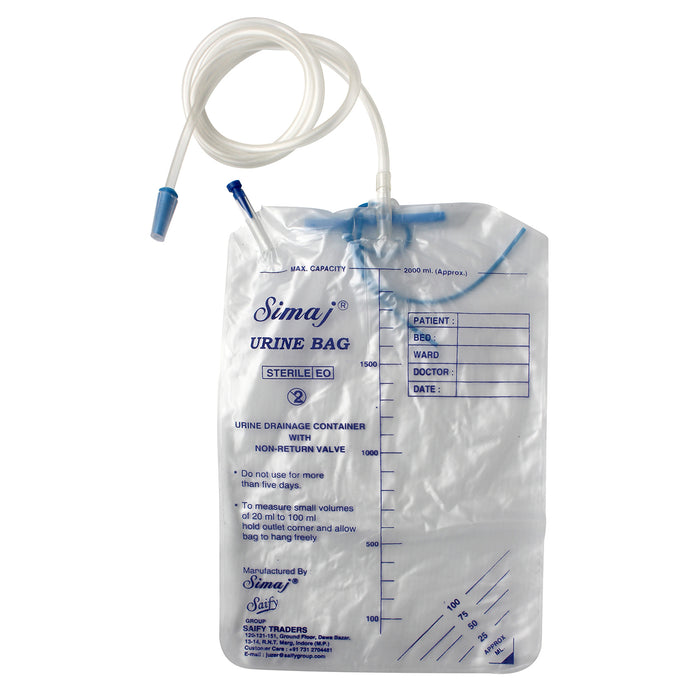 Urine Bag Collection 2000ML Bag 10 Pcs
