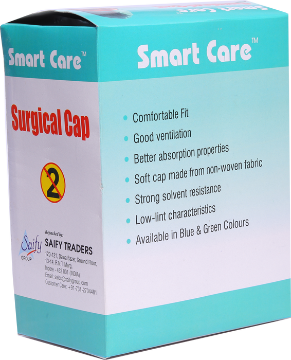 Surgeon Cap Individual Packing 100 Pcs