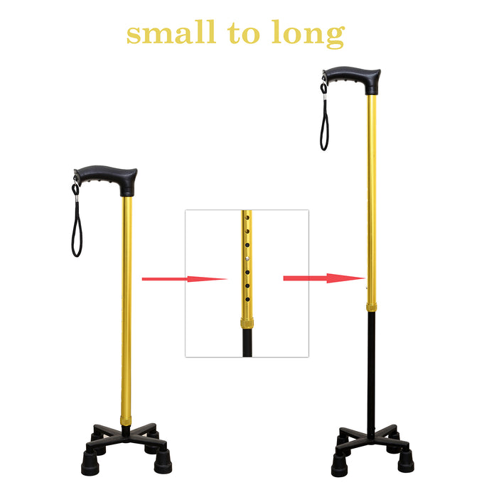 Walking Stick Four Leg SCI 922