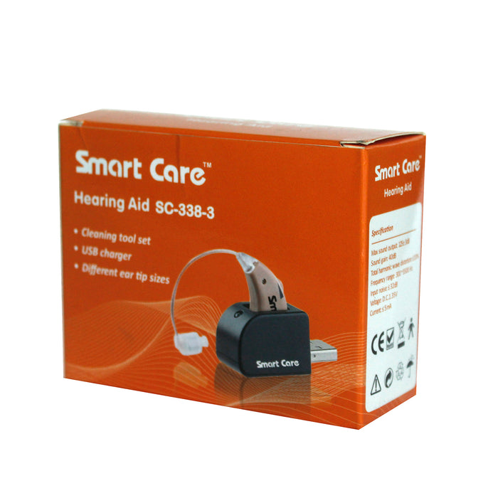 Smart Care Hearing Aid Rechargable 338-3