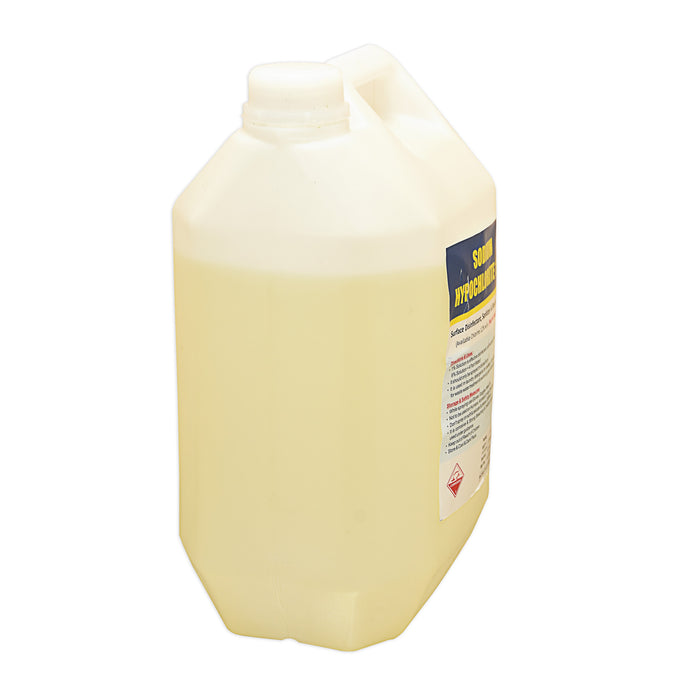 SODIUM HYPOCHLORITE 12% 5LTR