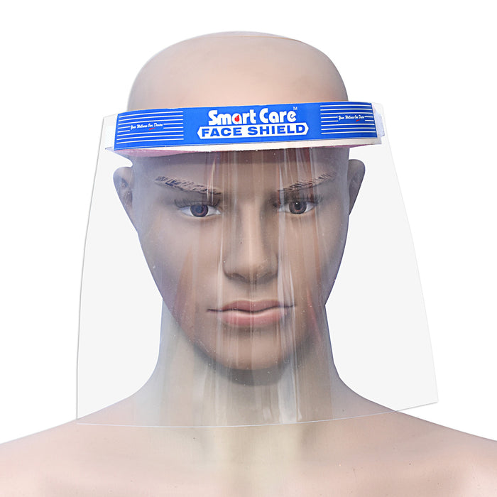 PLASTIC FACE SHIELD WITH FOAM