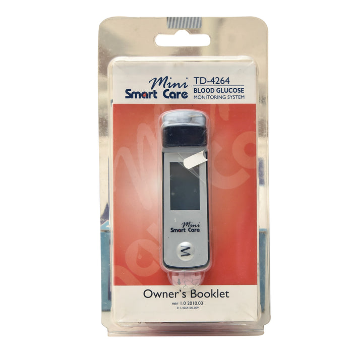 Smart Care Blood Glucose Monitor Mini with 10 Strips
