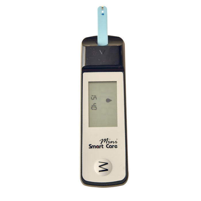 Smart Care Blood Glucose Monitor Mini with 10 Strips