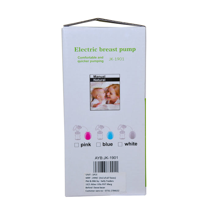 Smart Care Pain-Free Enhanced Suction Version Electric Breast Feeding Pump for Mom - Electric  (Multicolor)