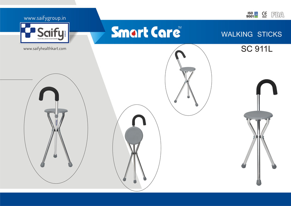 Walking Stick with Seat SC 911