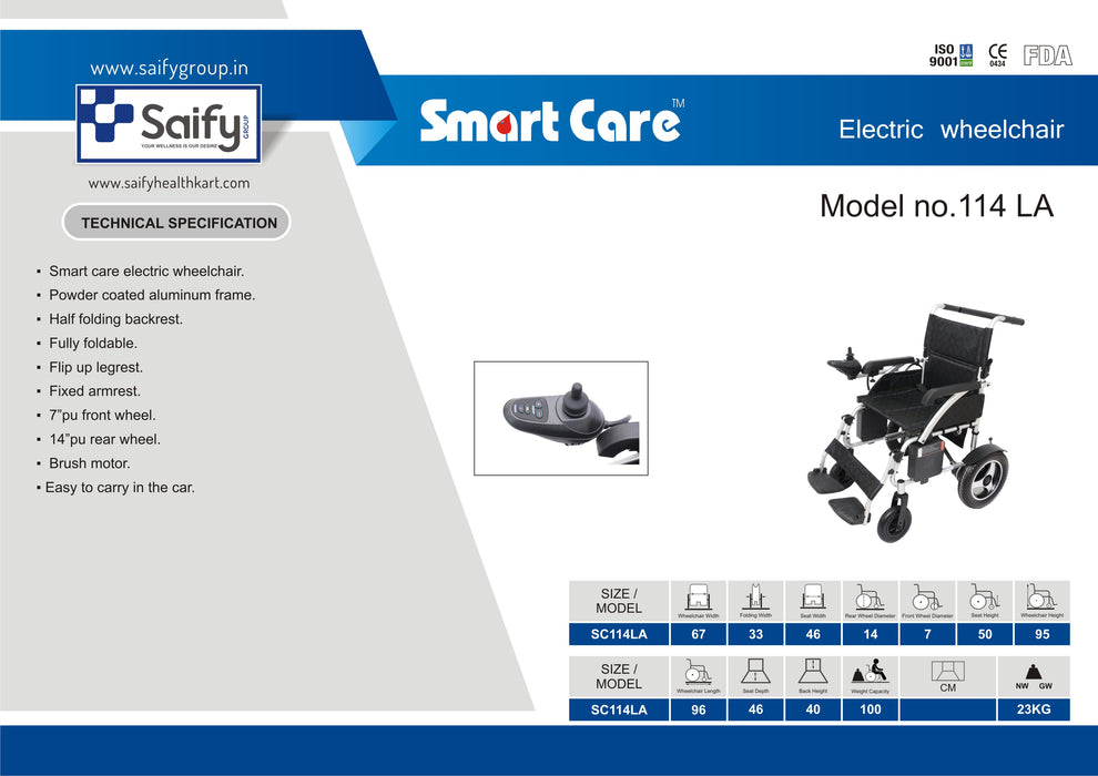 Wheelchair Electronic SC 114LA