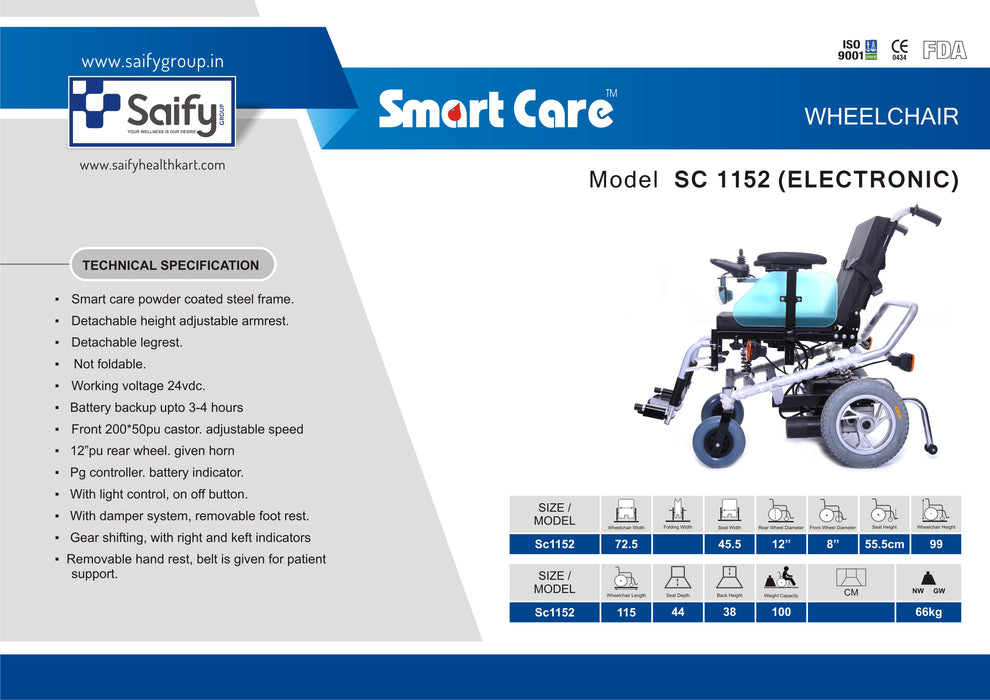 Wheelchair Electronic SC 1152