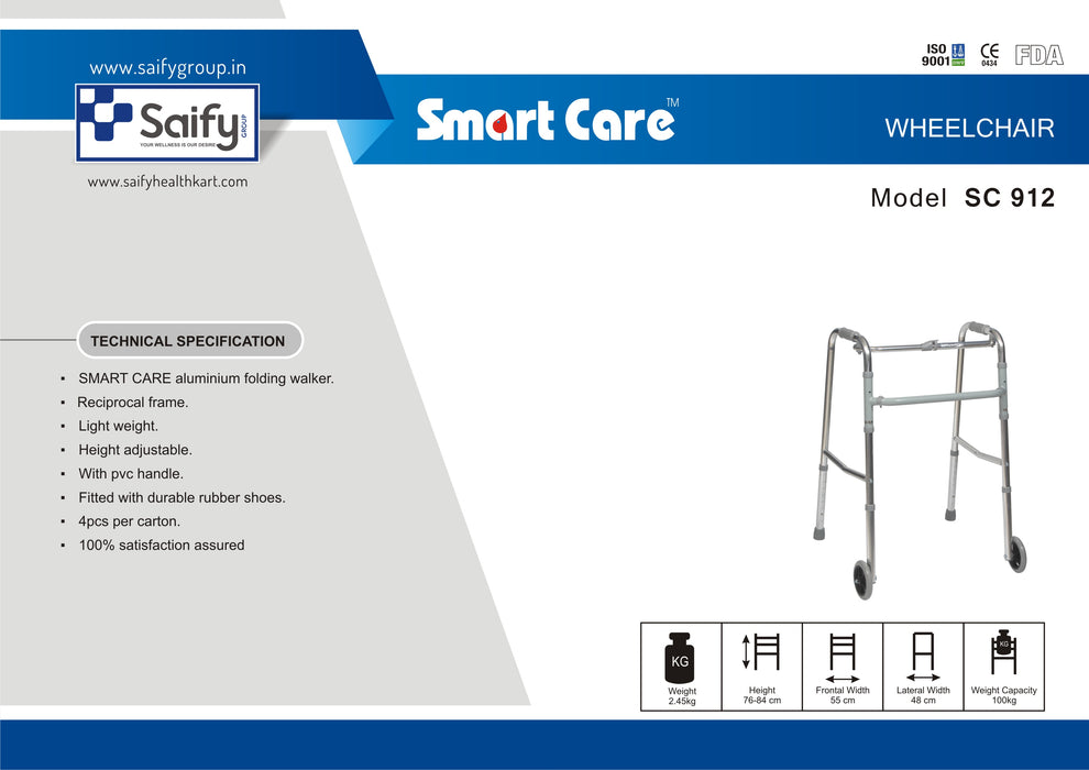 Walker with Wheel SC 912