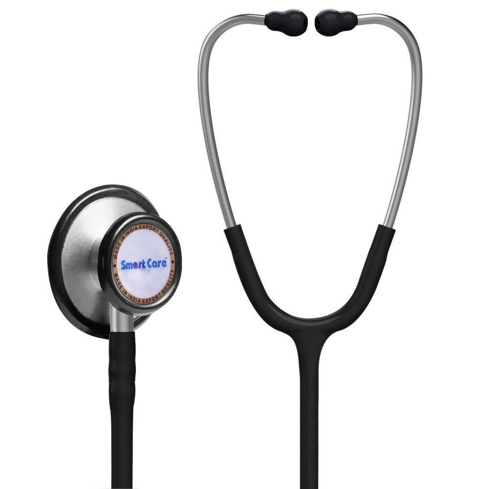 SMARTCARE Stethoscope Economy - High-Fidelity Acoustic Performance with Dual Lumen Tubing - Non-Chill Rim Bell, High Attenuation, Noise Isolation, Comfortable Fit for Healthcare Professionals