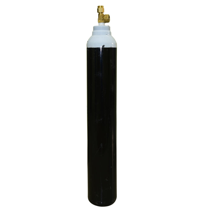 OXYGEN CYLINDER EMPTY WITH VAL 10 LTR