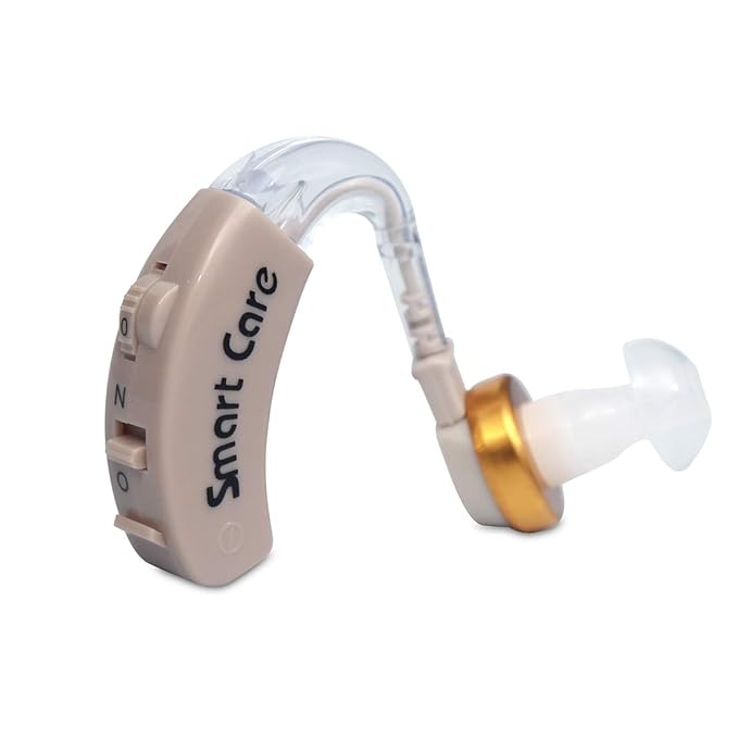 SMARTCARE HA02: Advanced Behind-The-Ear Hearing Aid Sound Enhancer for Ultimate Comfort and Amplified Clarity