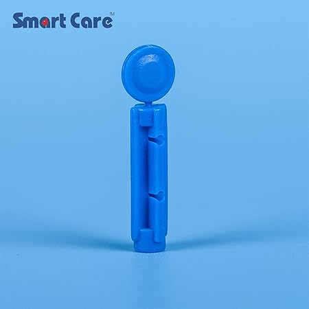 Smart Care Sterile Lancets 30G – 100 Pieces | Universal Glucometer Lancets for Blood Sugar Testing