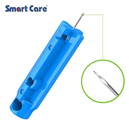 Smart Care Sterile Lancets 30G – 100 Pieces | Universal Glucometer Lancets for Blood Sugar Testing