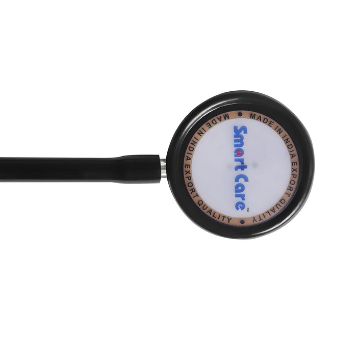 SMARTCARE Stethoscope Economy - High-Fidelity Acoustic Performance with Dual Lumen Tubing - Non-Chill Rim Bell, High Attenuation, Noise Isolation, Comfortable Fit for Healthcare Professionals