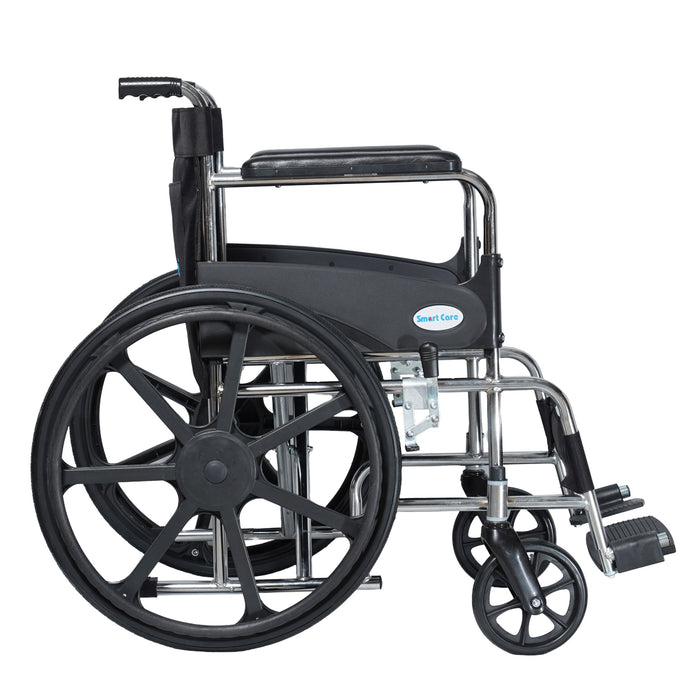 (WHEELCHAIR AND DISABLE SEGMENT) WHEEL CHAIR CHROME SC-809-BI  /WC99