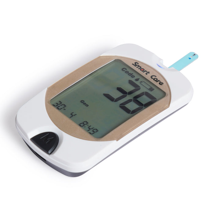 Smart Care Blood Glucose Monitor with 10 Strips Free