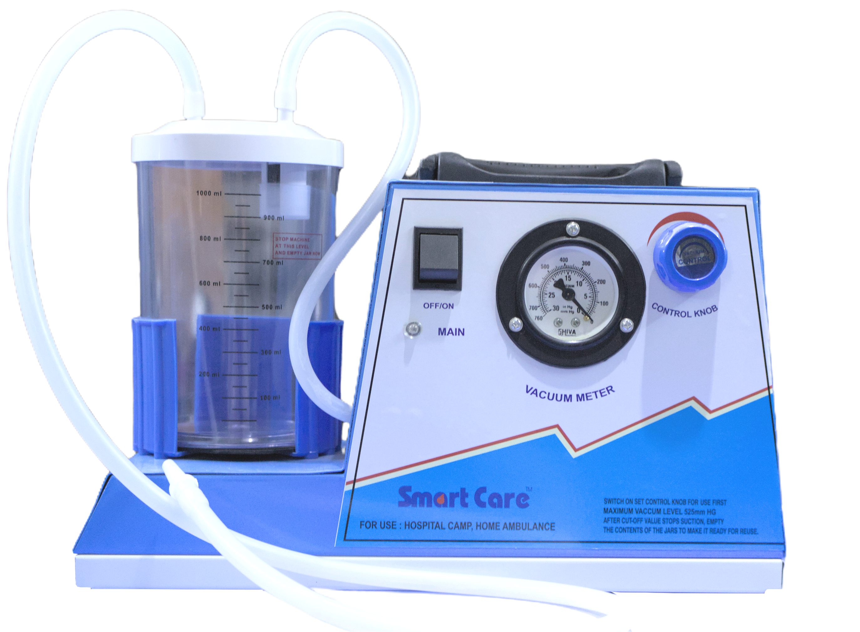 Smartcare Suction Machine Single Bottle Electric — Smart Care