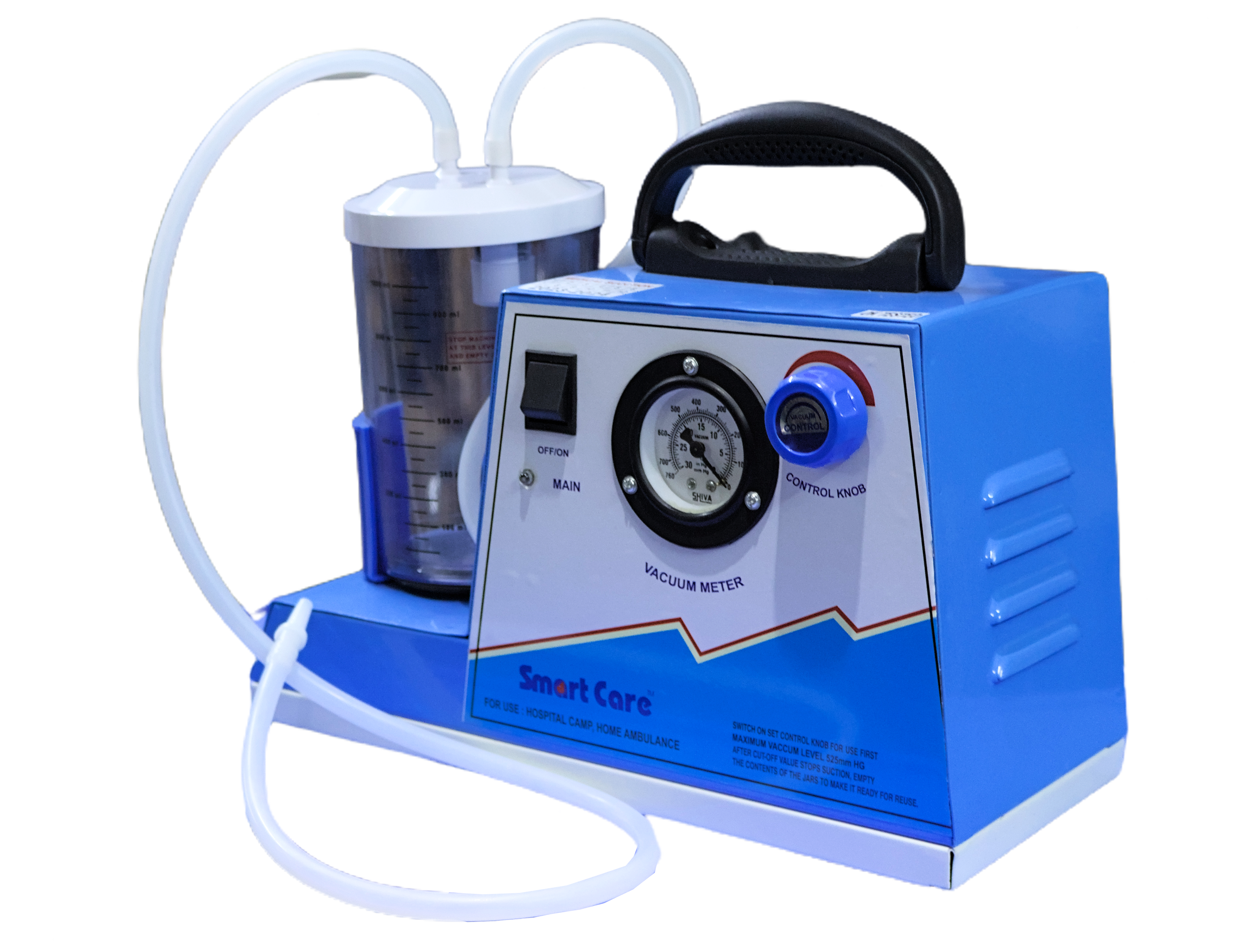 Smartcare Suction Machine Single Bottle Electric — Smart Care