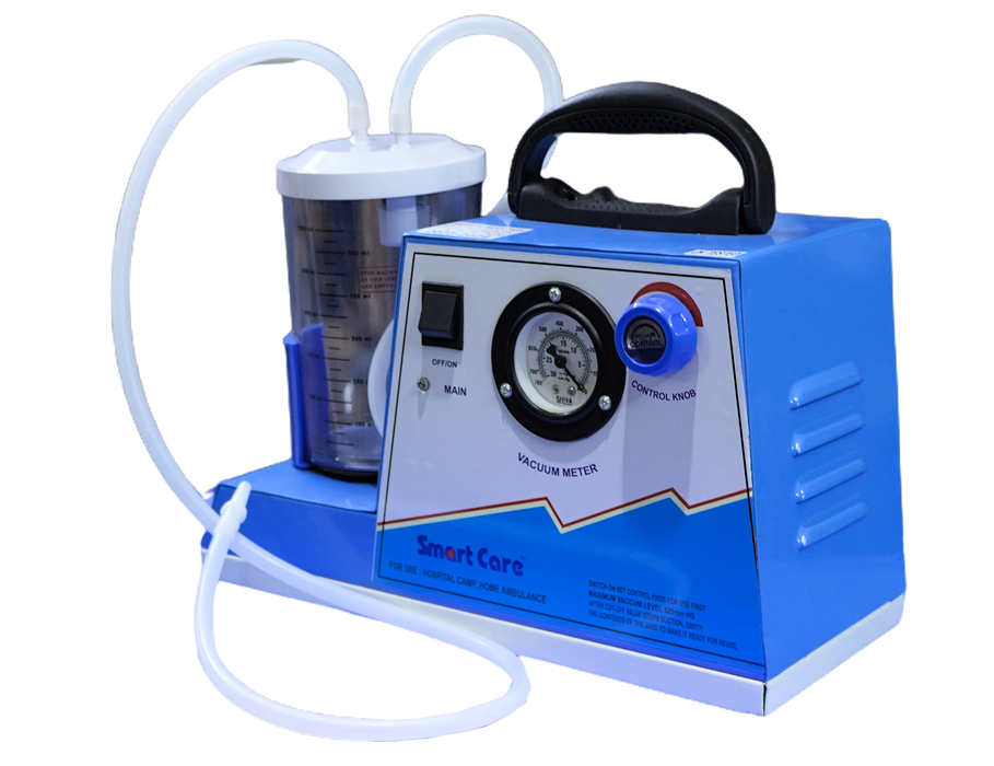 Digital Suction Machine Smartcare Suction Machine Single Bottle Electric — Smart Care