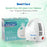 SMARTCARE Nebulizer NB03 – Compact, Portable, and Easy-to-Use Nebulizer for Quick Relief from Breathing Difficulties with Powerful Performance, High Medication Capacity, and One-Button Operation