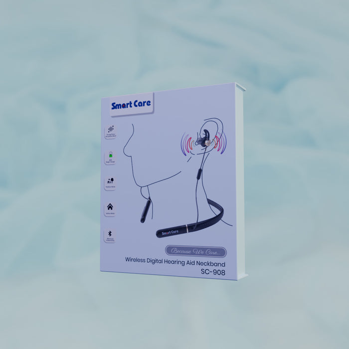 SMARTCARE 2-in-1 DIGITAL NECKBAND HEARING AID SC-908