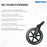 FRONT WHEEL 809 SET WITH CLAMP PIPE