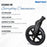 FRONT WHEEL 809 SET WITH CLAMP PIPE