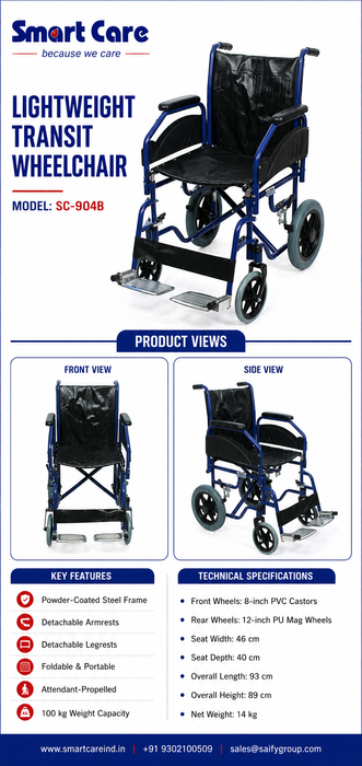 Wheelchair Lightweight SC 904B