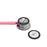 3M™ Littmann® Classic III™ Monitoring Stethoscope, Mirror Chestpiece, Pearl Pink Tube, Pink Stem and Smoke Headset, 27 inch, 5962