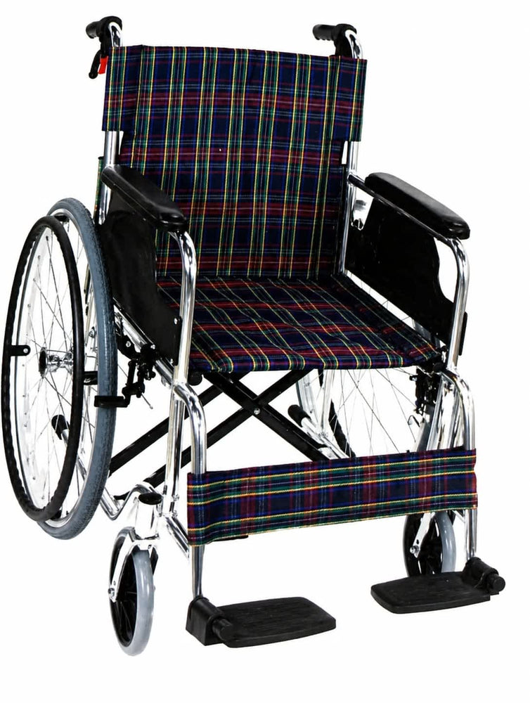 (WHEELCHAIR AND DISABLE SEGMENT) WHEELCHAIR FOR DISABLED PERSON SC-1864  (LIGHT WEIGHT ALLUMINIUM WHEELCHAIR)  /WC119