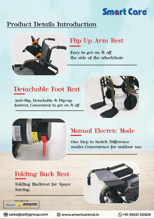 WHEELCHAIR ELECTRONIC SC-112A