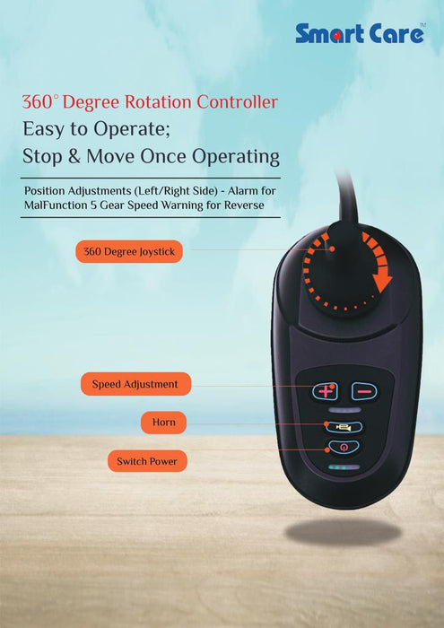 WHEELCHAIR ELECTRONIC SC-112A