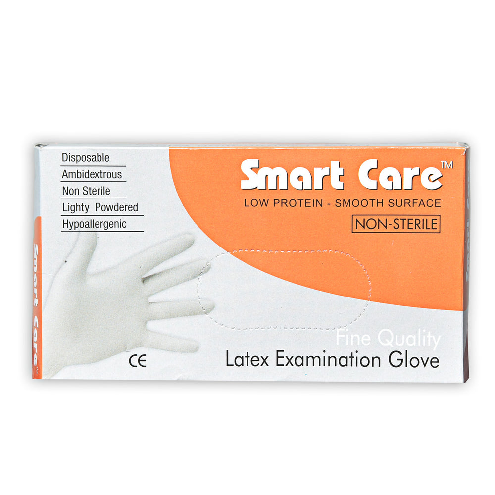 Smart Care Examination Gloves Powdered Extra Small 50 Pcs
